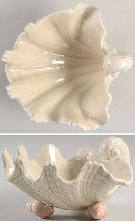 Coquille 7'' Shell Shaped Bowl
