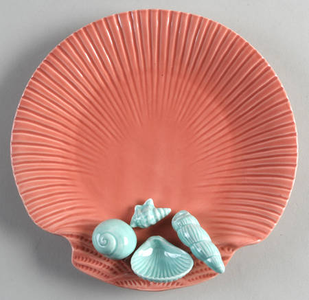 Coquille Shell Shape Canape Plate