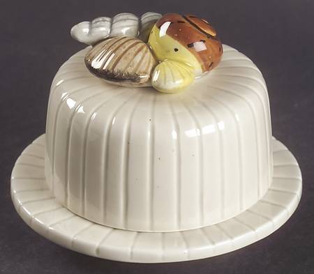 Coquille Small Individual Shell Server & Lid by Fitz & Floyd