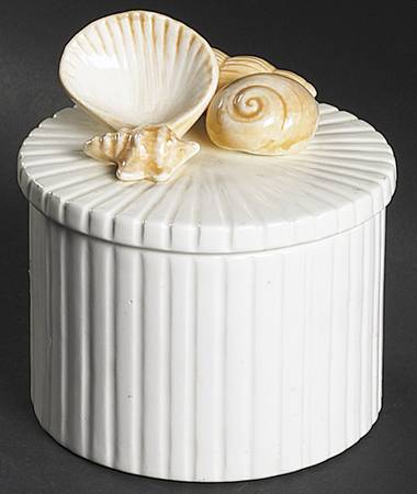 Coquille 4" Round Box & Lid