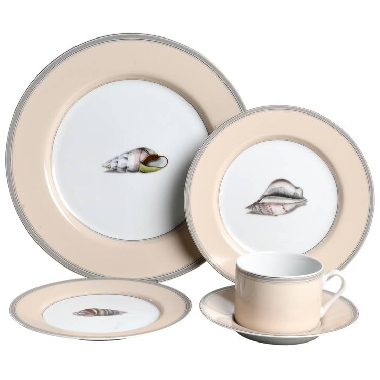 Coquillier 5 Piece Place Setting