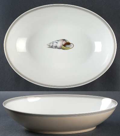 Coquillier 10" Oval Vegetable Bowl