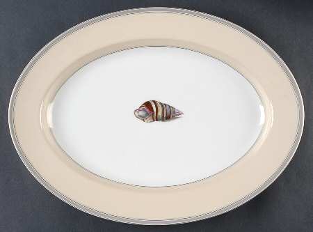 Coquillier 14" Oval Serving Platter