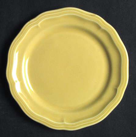 Dallas Yellow Bread & Butter Plate