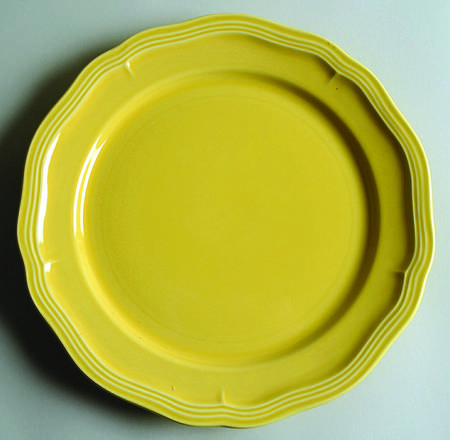 Dallas Yellow 12" Chop Plate (Round Platter)