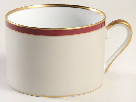 Deauville Burgundy Flat Cup