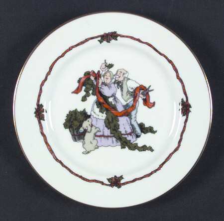 Deck The Halls Salad Plate