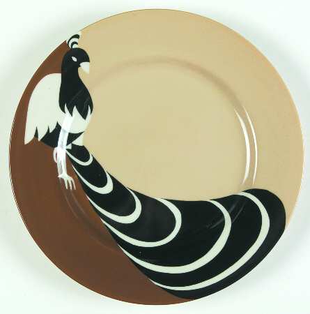 Deco Peacock by Fitz &amp; Floyd