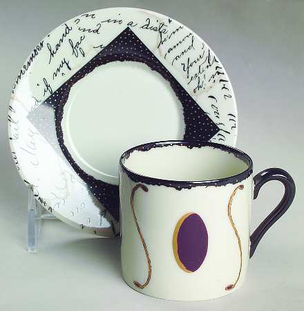Destino Flat Demitasse Cup & Saucer Set