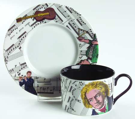 Divertimento Flat Cup & Saucer Set