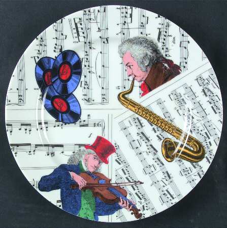 Divertimento Luncheon Plate