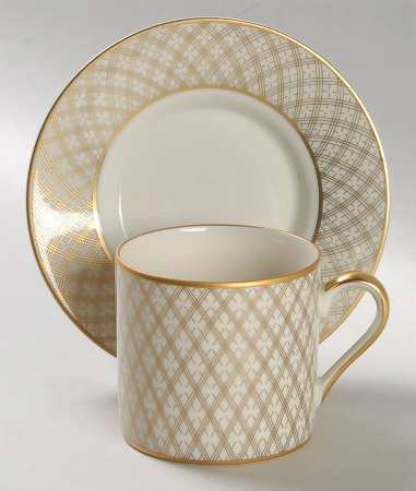 Dynasty Flat Demitasse Cup & Saucer Set