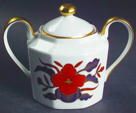 Empress Octagonal Sugar Bowl & Lid