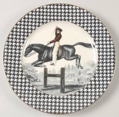 Equestrian Salad Plate