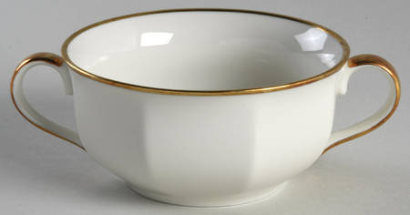 Etoile Chamoise (Buff) Flat Cream Soup Bowl