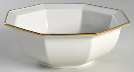 Etoile Chamoise (Buff) 7" Octagonal Vegetable Bowl