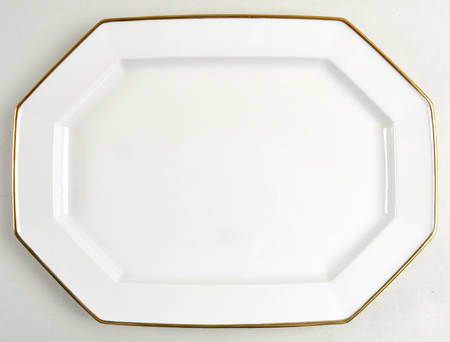 Etoile Chamoise (Buff) 14" Oval Serving Platter