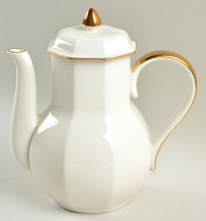 Etoile Chamoise (Buff) Coffee Pot & Lid