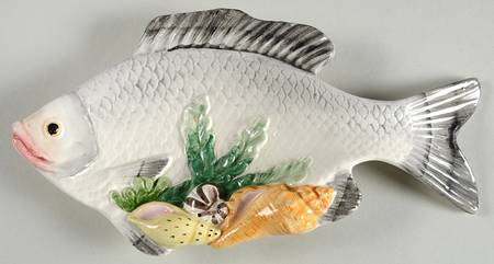 Fish Market  (Discontinued 1998) Canape Plate