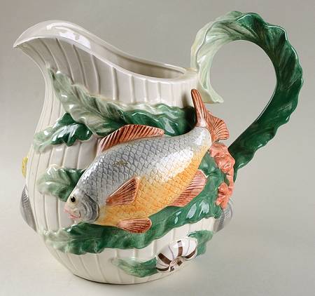 Fish Market  (Discontinued 1998) 80 Oz Pitcher