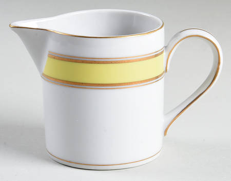 Gold Color Band Creamer