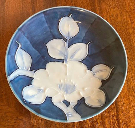 Camellia Folkart Individual Dip Dish