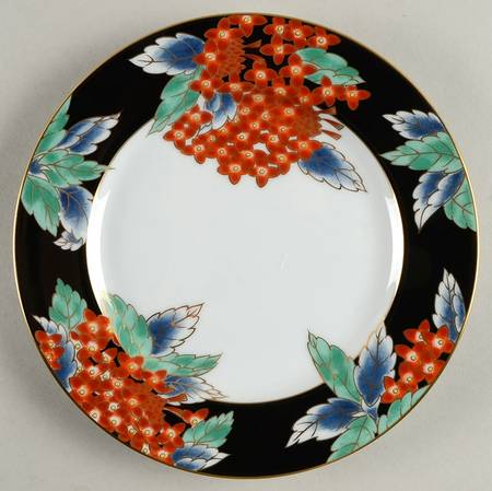 Fleurs Chinoises Salad Plate