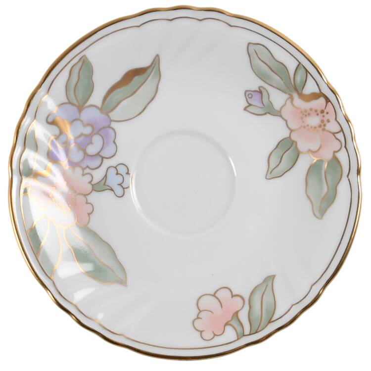 Fleur Fantasia Peach Saucer