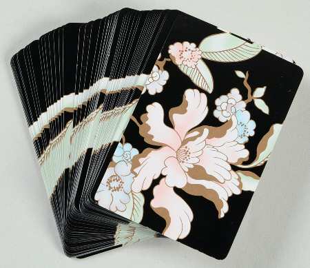 Fleur Fantasia Peach Single Deck Playing Cards