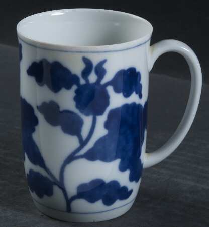 Floral Indigo Mug
