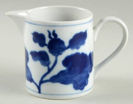 Floral Indigo Creamer