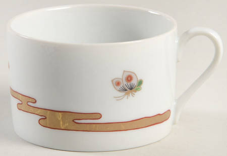 Fleur Et Nuages Flat Cup