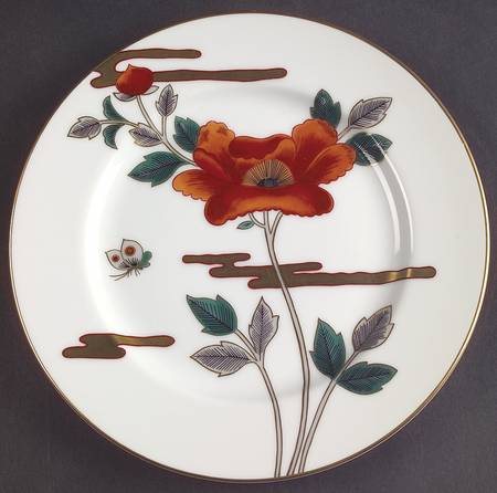 Fleur Et Nuages Salad Plate