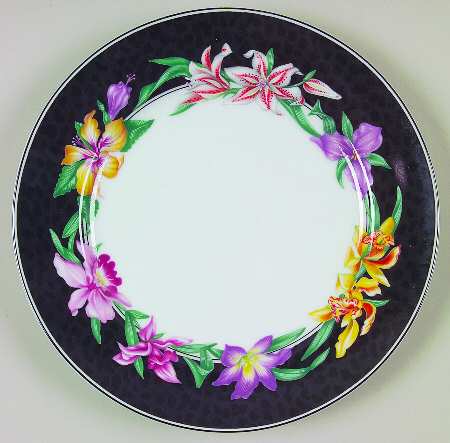 Fleurs Safari (No Animals) Salad Plate