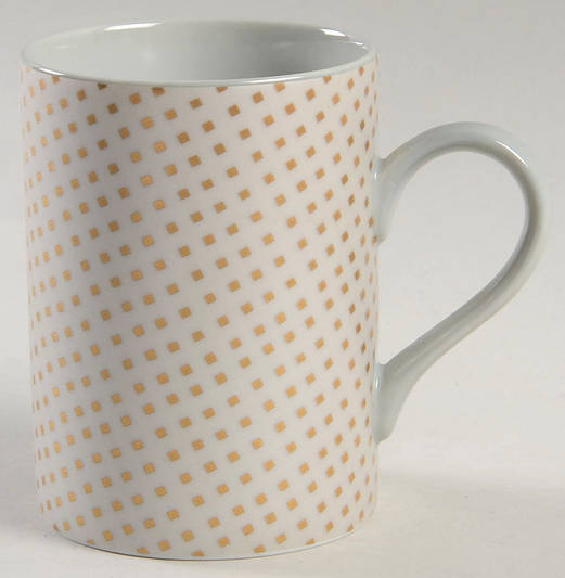 Foulard (Gold Diamonds on Siatin Silver) Mug