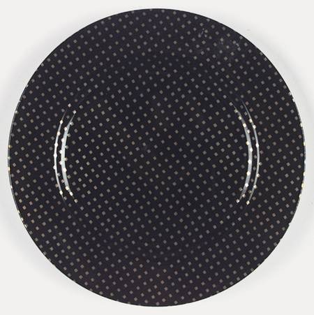 Foulard (Gold Diamonds on Black) by Fitz &amp; Floyd