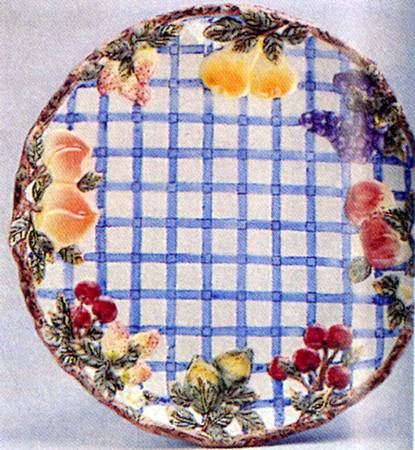 Fruit Arbor 13" Chop Plate (Round Platter)