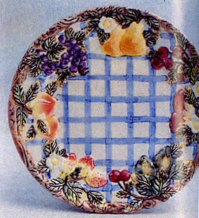 Fruit Arbor Canape Plate