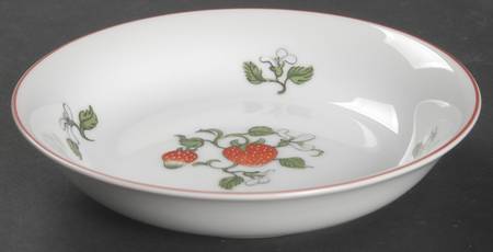 Fraise De Bois Fruit/Dessert (Sauce) Bowl
