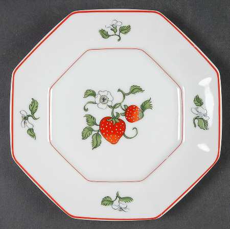 Fraise De Bois Bread & Butter Plate