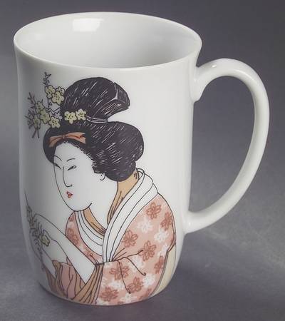 Geisha (Light Tones) Mug