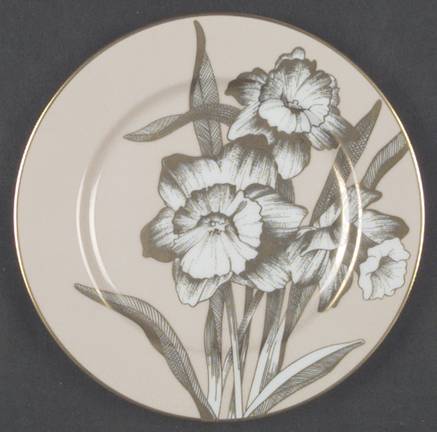 Golden Daffodil Light Coral by Fitz &amp; Floyd