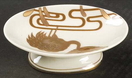 Golden Heron Soap Dish