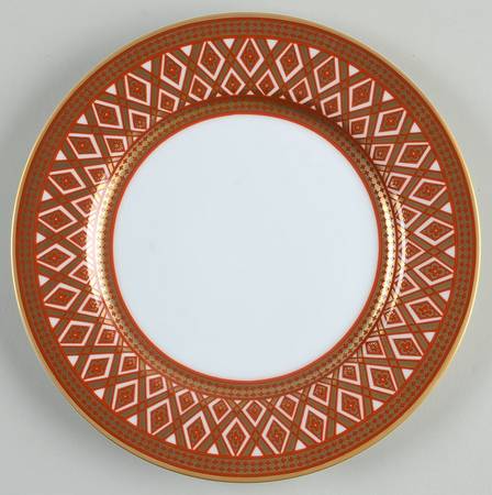 Gold Pavillion Salad Plate