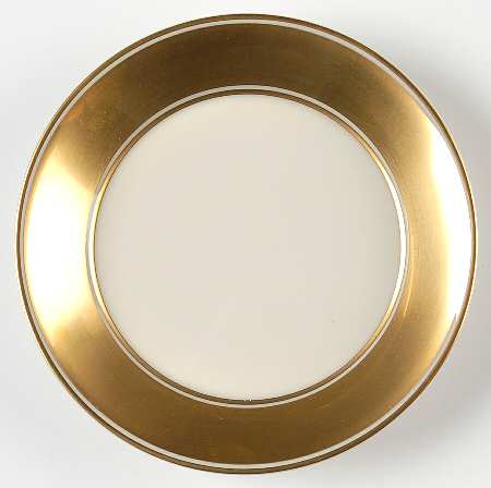 Gold Rondelet Saucer