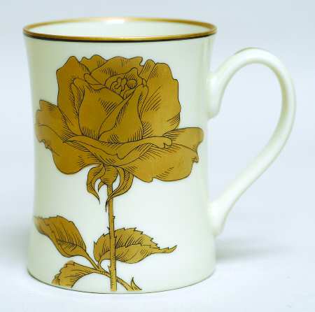 Golden Rose Mug