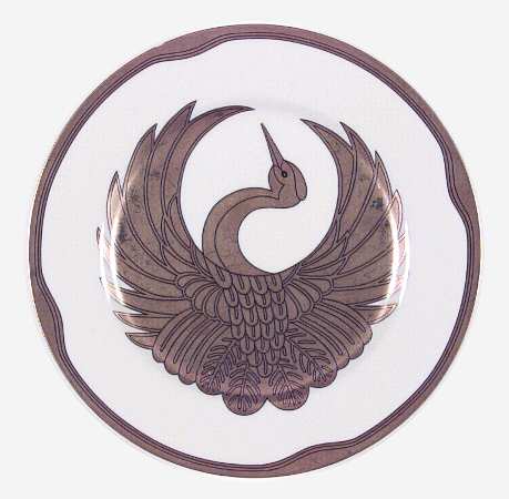 Golden Tsuru by Fitz &amp; Floyd