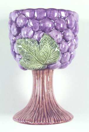 Grape Arbor China Goblet