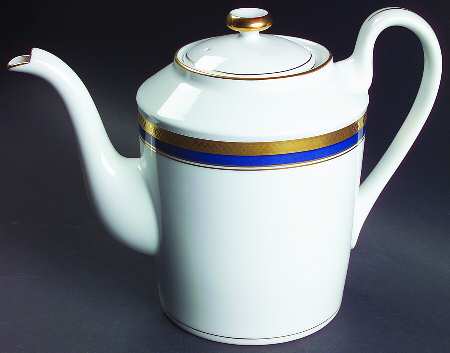 Hanover Coffee Pot & Lid by Fitz & Floyd