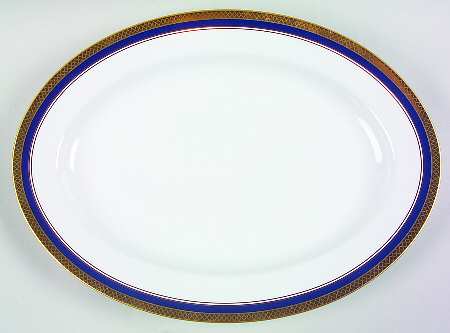 Hanover 14" Oval Serving Platter by Fitz & Floyd